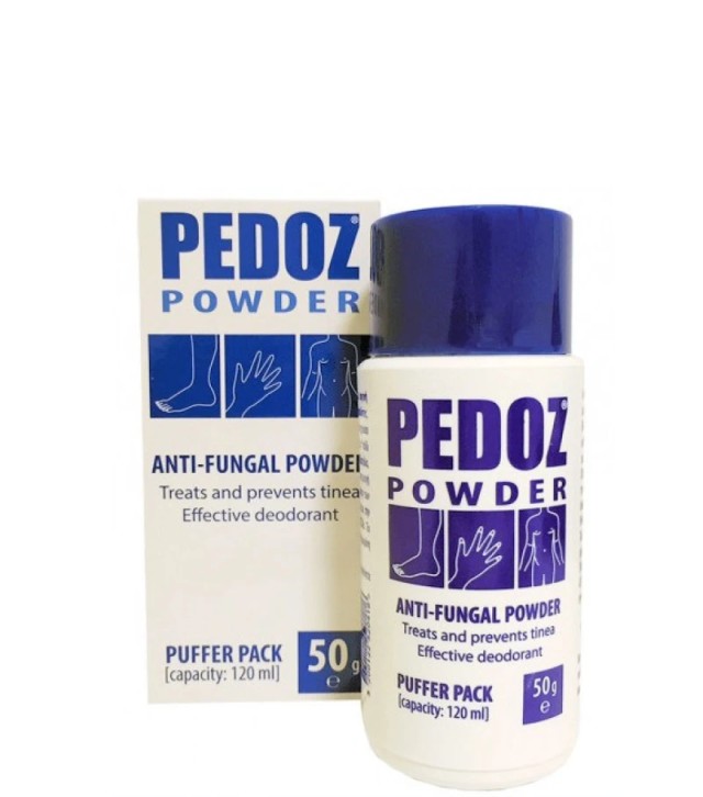 Hamilton Pedoz Anti - Fungal Powder Δερματική Πούδρα για την κακοσμ...