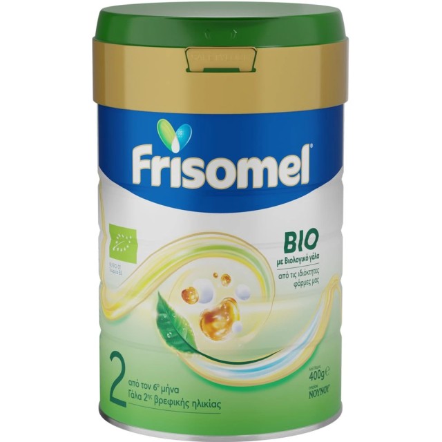 Frisomel 2 BIO Γάλα 2ης Βρεφικής Ηλικίας σε Σκόνη 6-12m, 400g