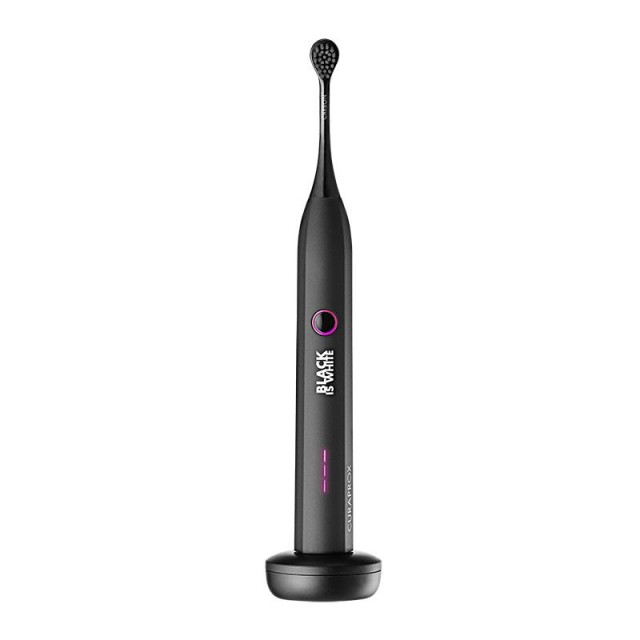 Curaprox Hydrosonic Black Is White Sonic Toothbrush Ηλεκτρική Οδοντόβουρτσα Χρώμα:Μαύρο 1 Τεμάχιο