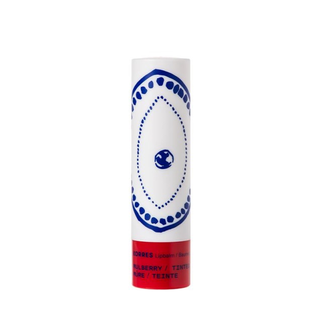 Korres Ενυδατικό Lip Balm Χειλιών Με Κόκκινα Μούρα Με Χρώμα, 4.5gr