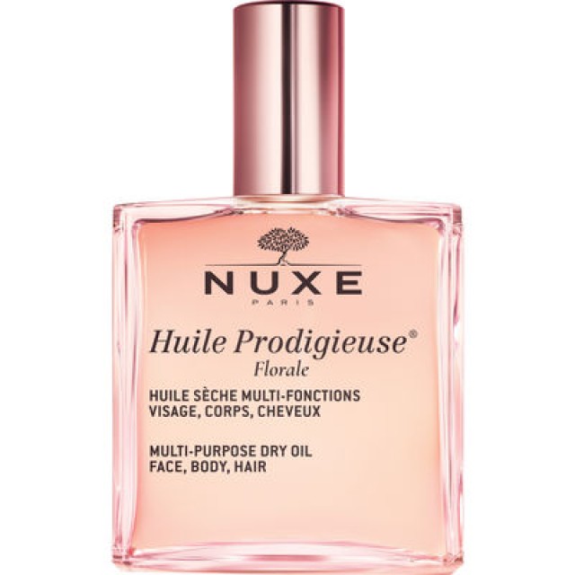 Nuxe Huile Prodigieuse Floral Dry Oil Λάδι Αναζωογόνησης Για Πρόσωπο Μαλλιά Σώμα Με Λουλουδένιο Άρωμα, 100ml