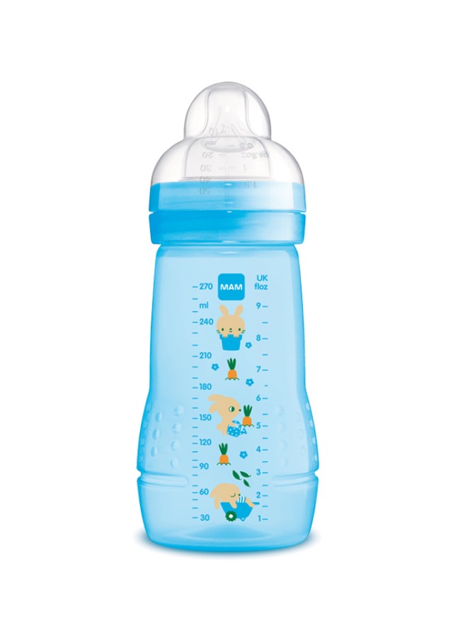 Mam Easy Active Bottle Πλαστικό Μπιμπερό με Θηλή Σιλικόνης Για Αγόρια 2+ Μηνών, 270ml