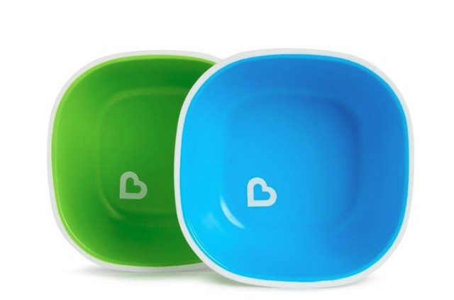Munchkin Splash Bowls Αντιολισθητικά Μπολ 6m+, 2τμχ