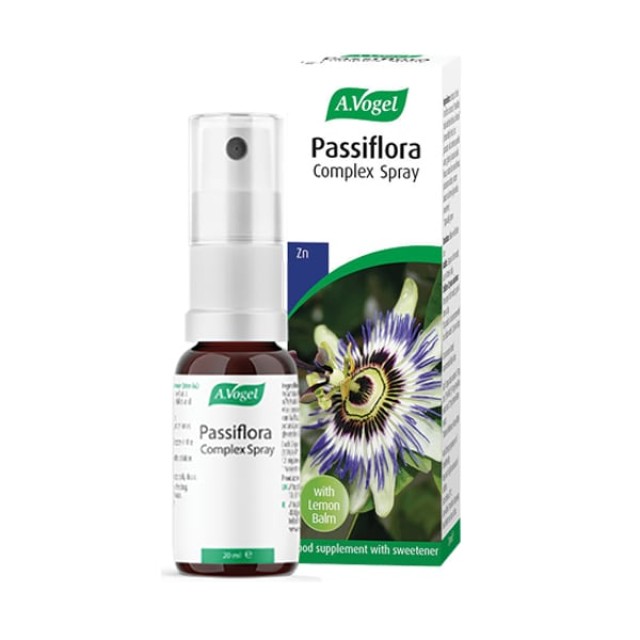 A.Vogel Passiflora Complex Spray Για Την Ενίσχυση Του Αισθήματος Ηρεμίας, 20ml