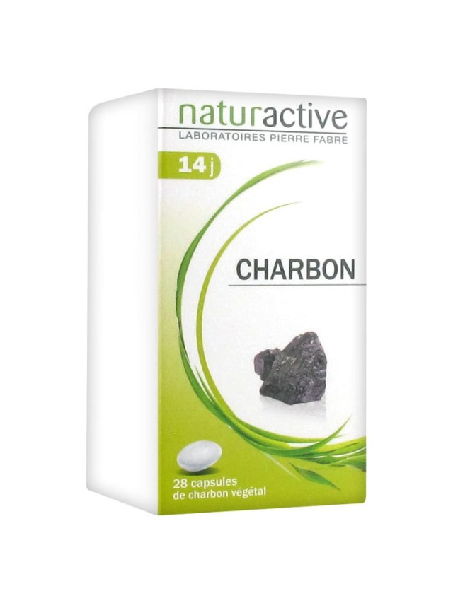 Naturactive - Ενεργός Φυτικός Άνθρακας (Charbon), 28 Κάψουλες