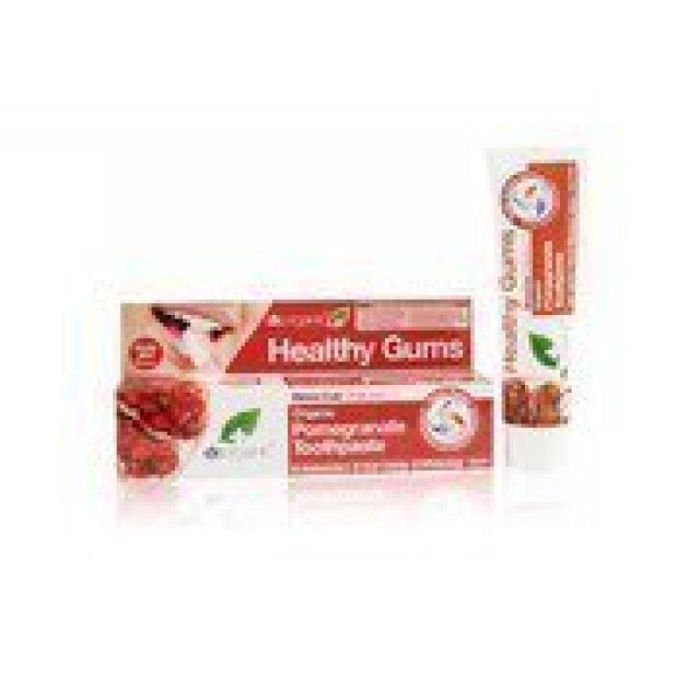 Dr. Organic Pomegranate Triple Action Toothpaste, 100ml