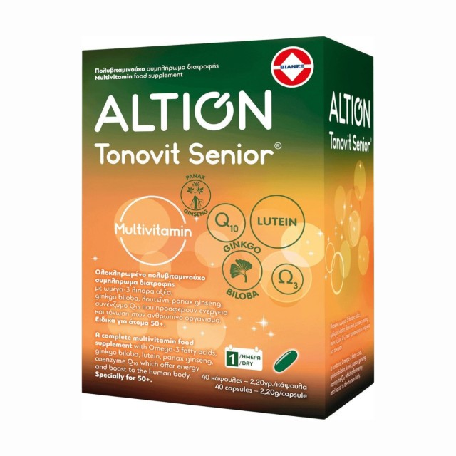 Altion Tonovit Senior 50+ Multivitamin Πολυβιταμίνη για Άτομα 50+, ...