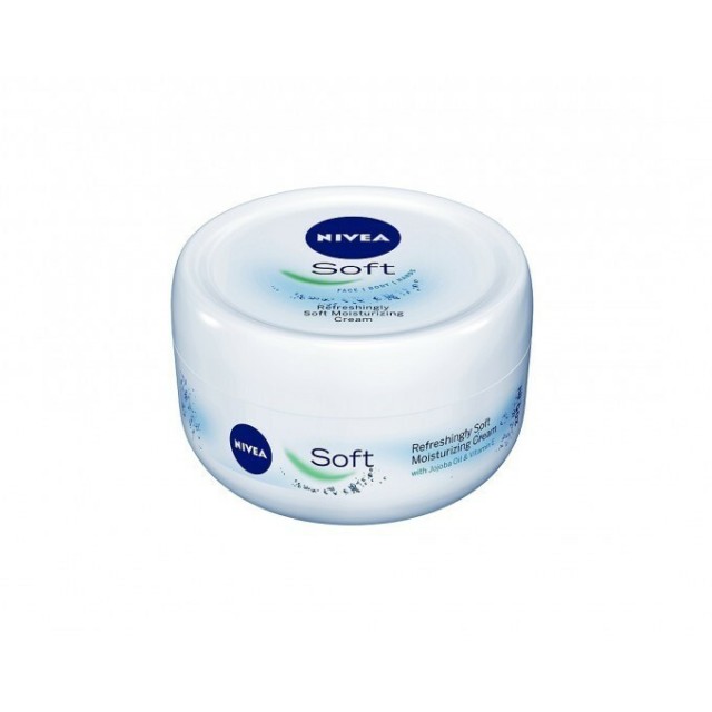 Nivea Soft Jar Moisturizing Cream Ενυδατική κρέμα σώματος για καθημερινή χρήση 50ml