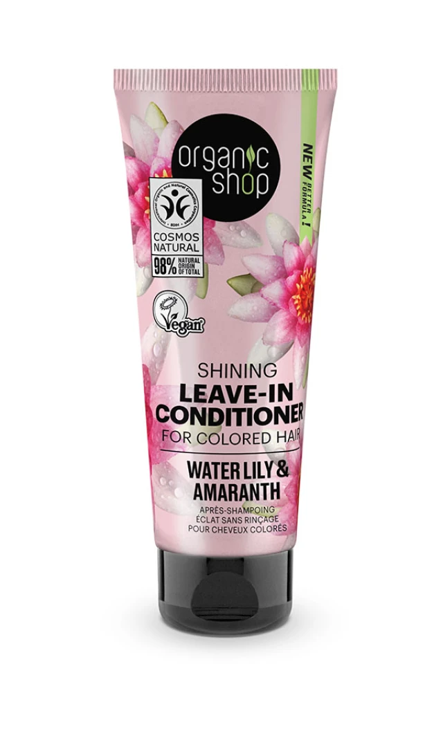Natura Siberica Organic Shop Leave-In Shine Conditioner for Colored Hair ...
