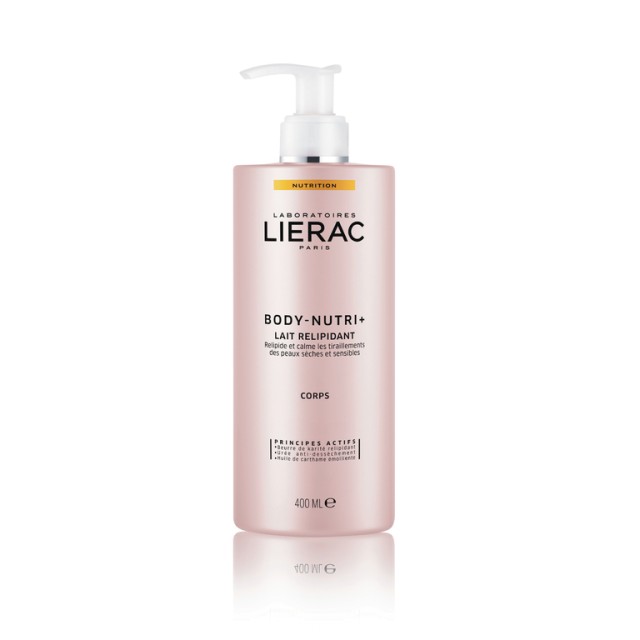 Lierac Body Nutri+ Lait Relipidant Ενυδατικό Γαλάκτωμα Σώματος Κατά της Ξηρότητας, 400ml
