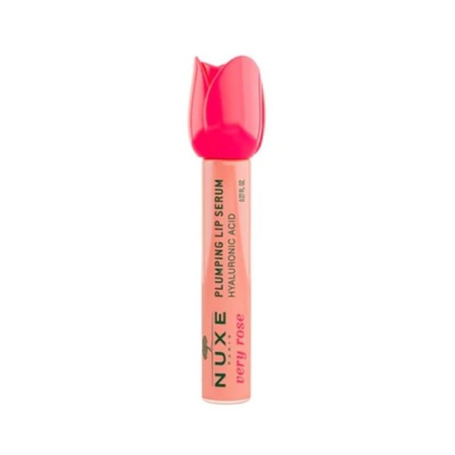 Nuxe Very Rose Plumping Lip Ορός για Όγκο Χειλιών, 8ml
