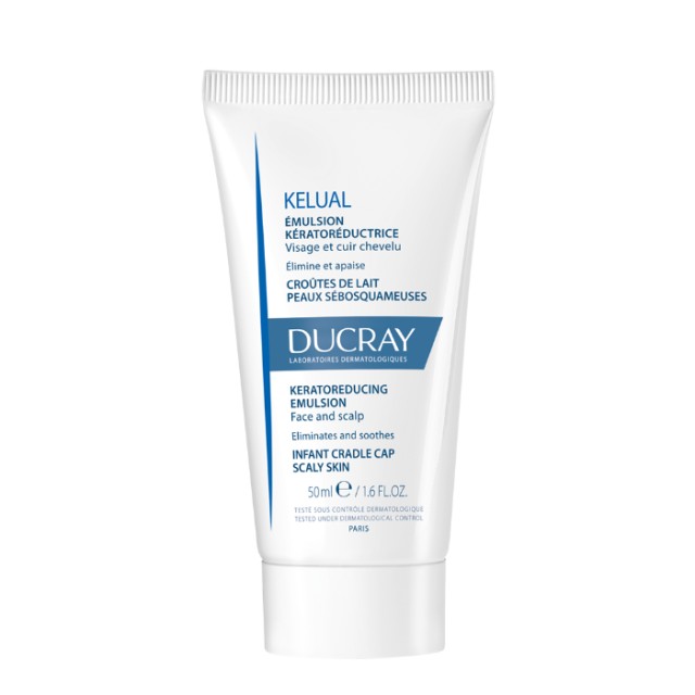 Ducray Kelual Emulsion Infant Cradle Cap Για Τη Νινίδα Προσώπου & Τριχωτού Της Κεφαλής Των Βρεφών, 50ml