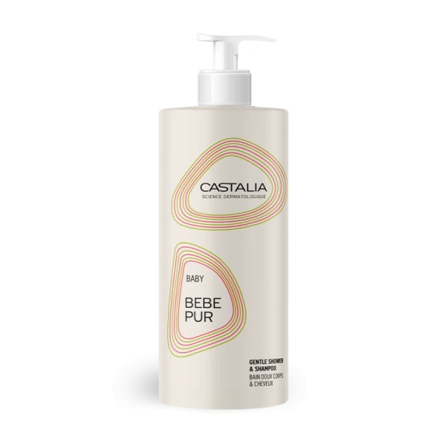 Castalia Bebepur Gentle Shower & Shampoo Βρεφικό Σαμπουάν και Αφρόλ...