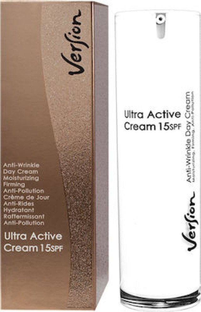 Version Ultra Active Day Cream SPF15 Αντιρυτιδική Κρέμα Προσώπου, 50ml