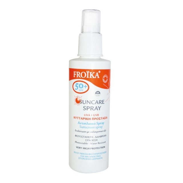 Froika Suncare Spray SPF50+ Αντηλιακή Κρέμα Σώματος, 125ml