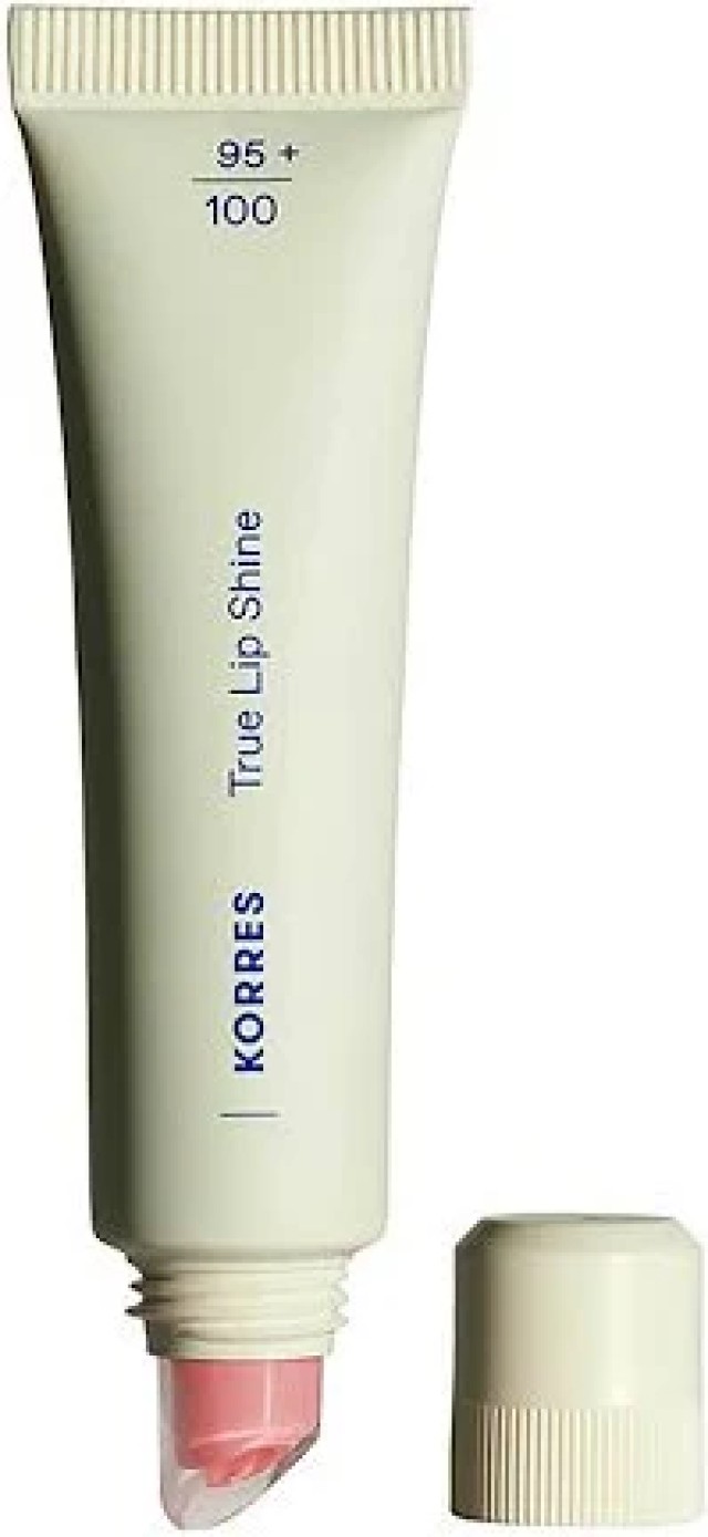 Korres True Lip Shine 03 Peach Shimmer Lip Gloss, 10ml