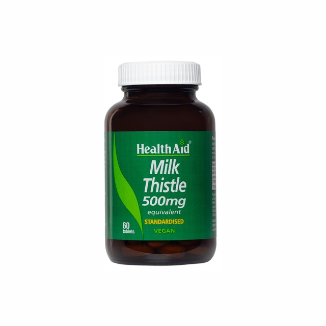 Health Aid Milk Thistle Seed Extract Συμπλήρωμα Διατροφής με Γαϊδουράγκαθο για Υγιές Συκώτι & Σωστή Πέψη, 30 Ταμπλέτες