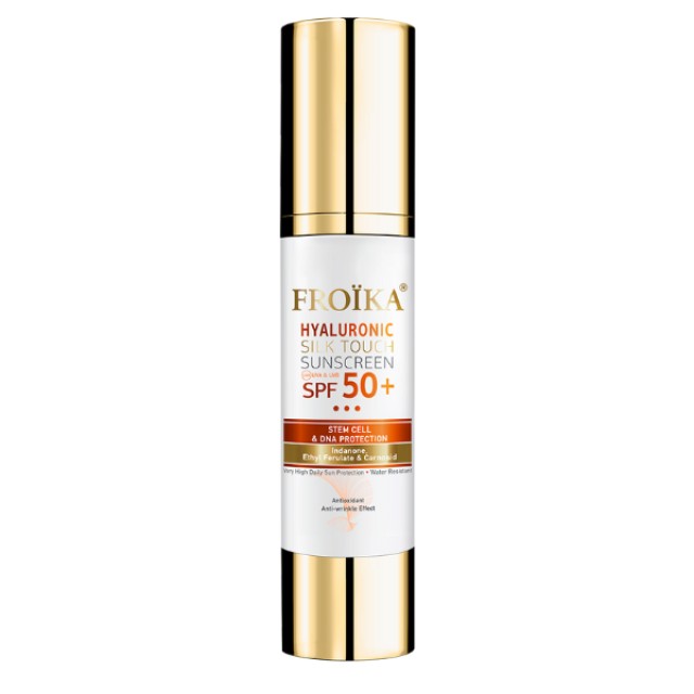 Froika Hyaluronic Silk Touch Sunscreen SPF50+ Αντηλιακό Προσώπου με...