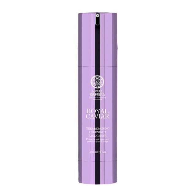 Natura Siberica Royal Caviar Deep Repairing Overnight Face Cream Κρέμα Νυκτός, 50ml
