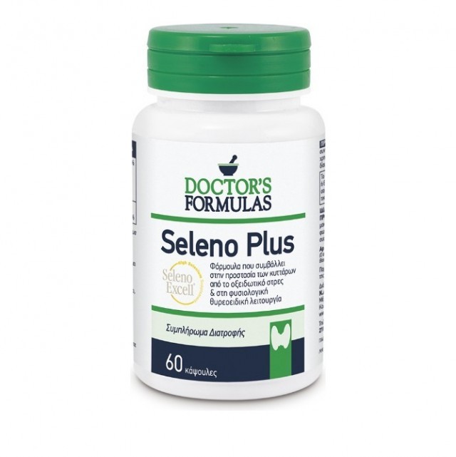 Doctors Formulas Seleno Plus Φόρμουλα Σεληνίου, 60 Κάψουλες