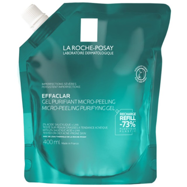 La Roche Posay Effaclar Μicro-Peeling Purifying Gel Refill Τζελ Καθ...