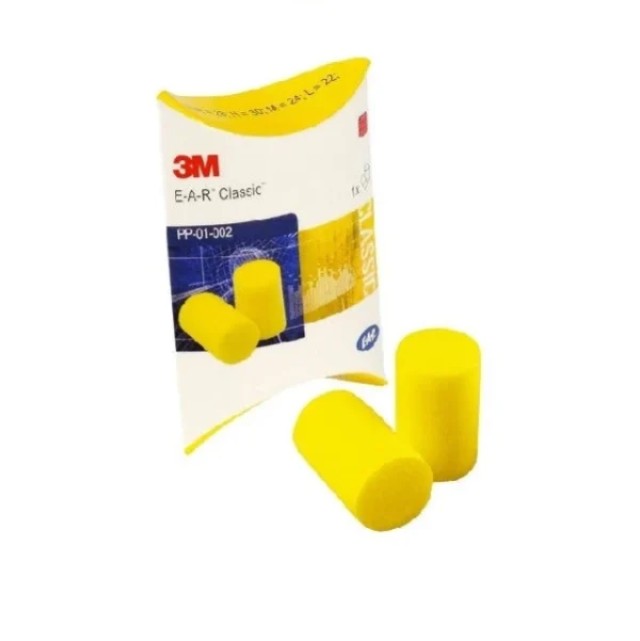 3M E.A.R Classic Αφρώδεις Ωτοασπίδες, 1 ζευγάρι