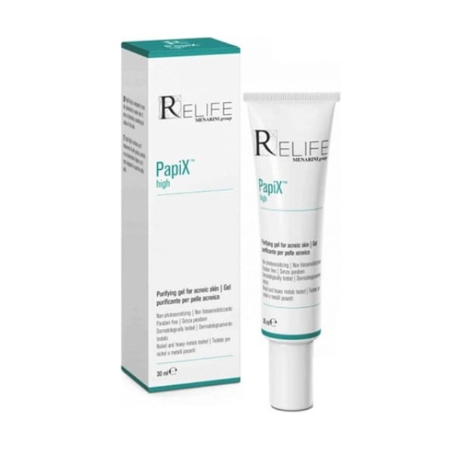 ReLife PapiX High Purifying Gel Κρέμα Τζελ για τη Φροντίδα του Λιπαρού/ Ακνεϊκού Δέρματος, 30ml