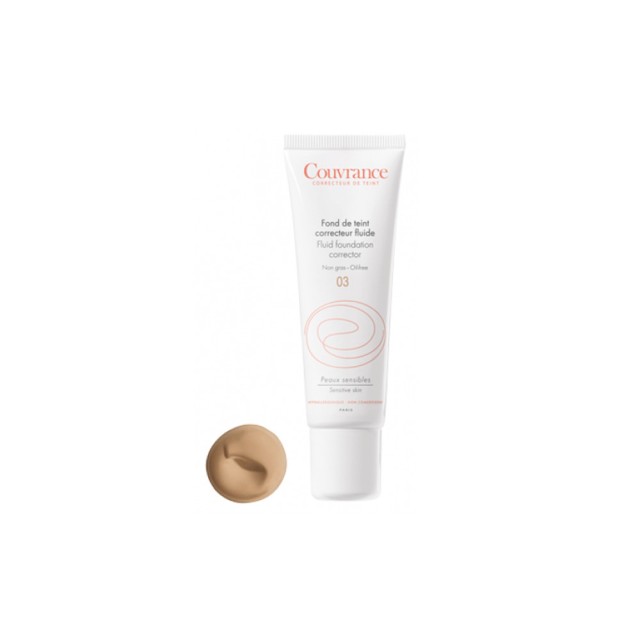 Avene Couvrance Υγρό Διορθωτικό Make-Up Sable 30ml