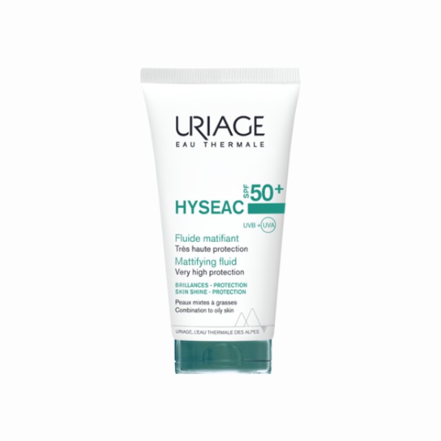 Uriage Hyseac Mattifying Fluid SPF50+ Αντηλιακό Προσώπου για Λιπαρέ...