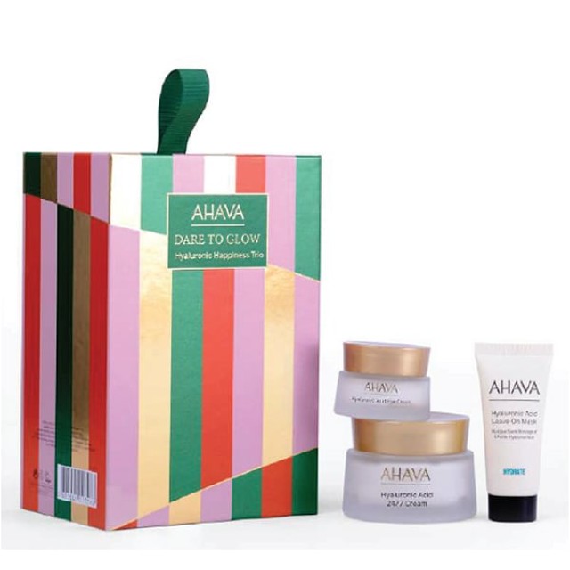 Ahava Dare to Glow Hyaluronic Happiness Trio με Hyaluronic Acid 24/...