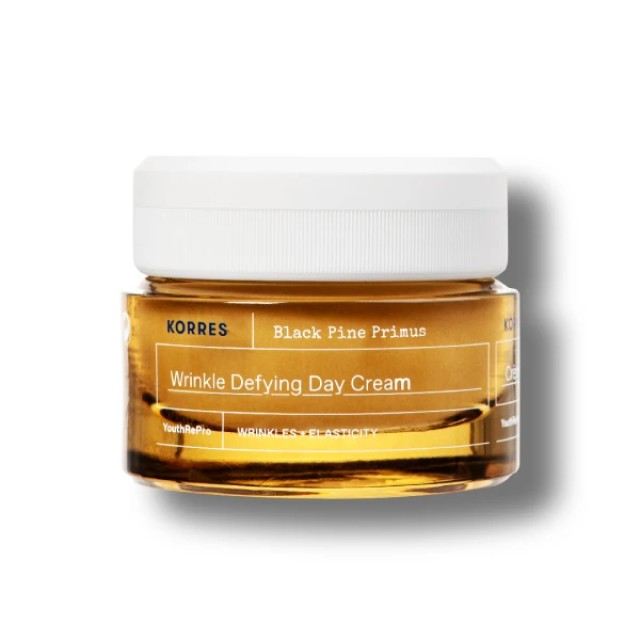 Korres Black Pine Primus Κρέμα Ημέρας για Λείανση Ρυτίδων και Ελαστικότητα, 40ml
