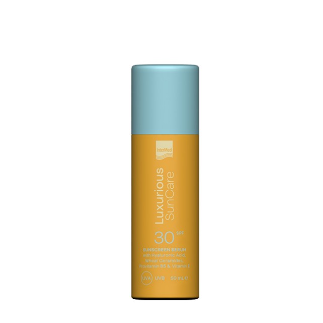 Luxurious Sun Care Sunscreen Face Serum SPF30 Αντηλιακός Ορός Προσώπου, 50 ml