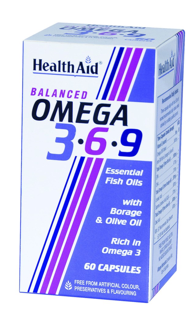 Health Aid Balanced Omega 3-6-9, 60 Μαλακές Κάψουλες