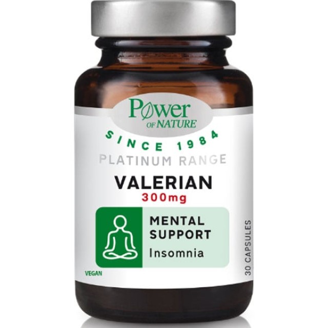 Power Health Platinum Valerian Συμπλήρωμα Διατροφής με Εκχύλισμα Βα...