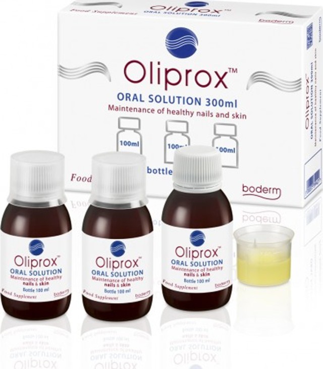 Boderm Oliprox Oral Solution Συμπλήρωμα Διατροφής Για Μαλλιά - Νύχια - Δέρμα, 3x100ml