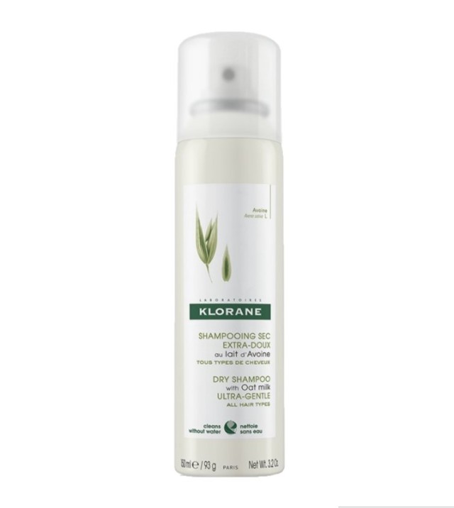 Klorane Avoine Dry Shampoo για κάθε τύπο μαλλιών με Γαλάκτωμα Βρώμης 150ml