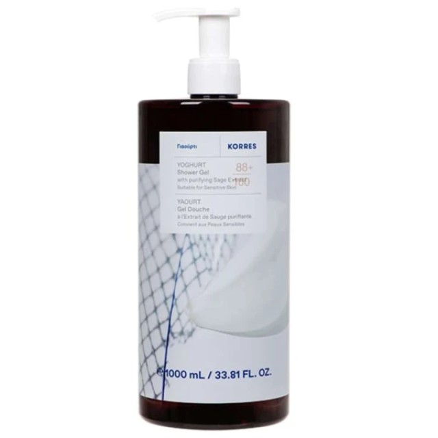 Korres Renewing Body Cleanser Yoghurt Αφρόλουτρο Σώματος Γιαούρτι, ...