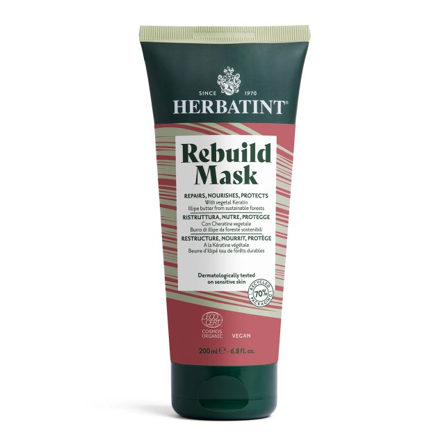 Herbatint Rebuild Mask Μάσκα Αναδόμησης Μαλλιών, 200ml