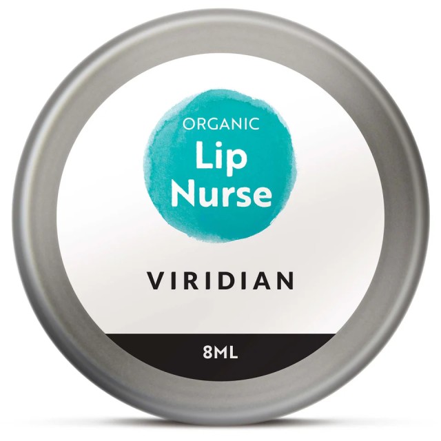 Viridian Lip Nurse Balm Organic Bιολογικό Bάλσαμο Xειλιών, 8ml