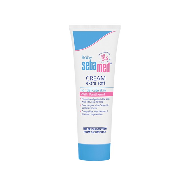 Sebamed Baby Cream Extra Soft Βρεφική Μαλακτική Κρέμα, 50ml