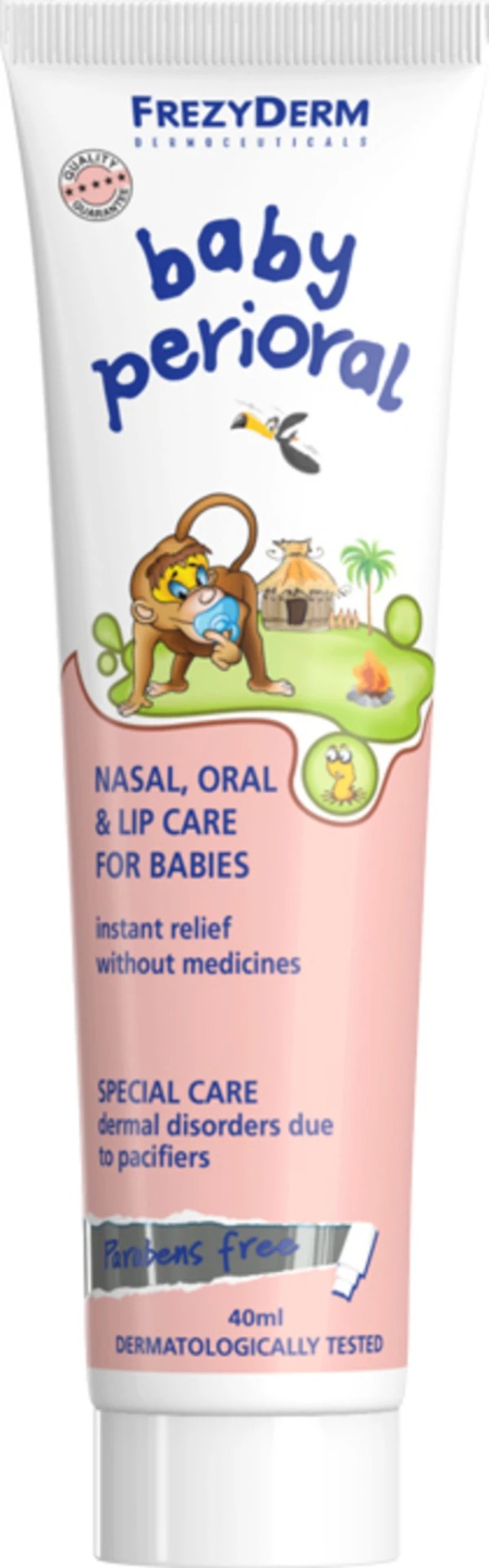 Frezyderm Baby Perioral Cream Μαλακτική Κρέμα για την Περιποίηση της Ρινοστοματικής Περιοχής των Βρεφών, 40ml