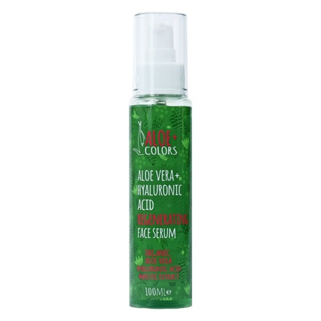 Aloe+ Colors Aloe Vera Face Serum Hyaluronic Acid Serum Προσώπου με Οργανική Αλόη & Υαλουρονικό, 100ml