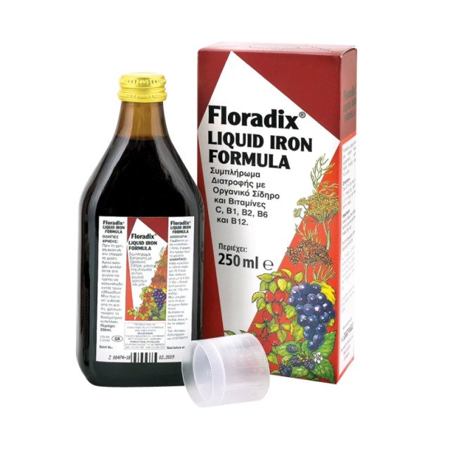 Power Health Floradix Liquid Iron Formula Συμπλήρωμα Διατροφής με Υ... Power Health Floradix Liquid Iron Formula Συμπλήρωμα Διατροφής με Υ...