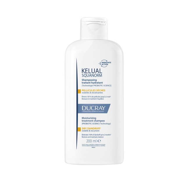 Ducray Squanorm Σαμπουάν για Ξηρή Πιτυρίδα, 200ml