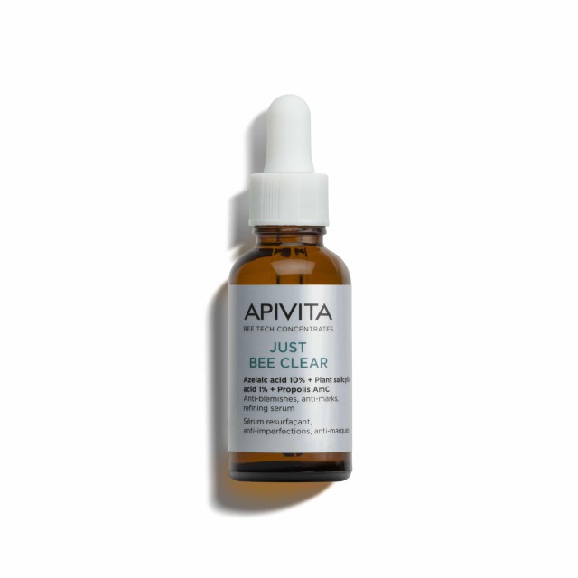 Apivita Just Bee Clear Serum Ορός Λείανσης για Ατέλειες και Σημάδια...