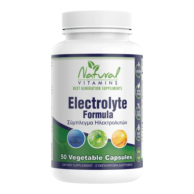Natural Vitamins Electrolyte Formula Dietary Supplement with Electrolyte...