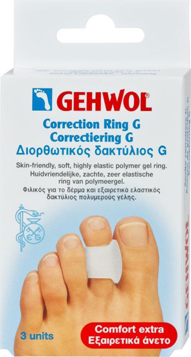 Gehwol Correction Ring G Διορθωτικός Δακτύλιος G, 3 Τεμάχια