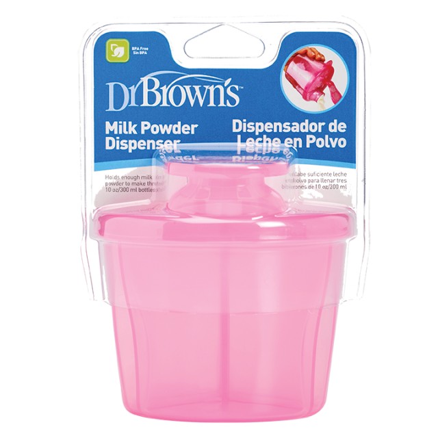 Dr Browns Dispencer Δοσομετρητής Γάλακτος σε Σκόνη για Μπιμπερό Ροζ