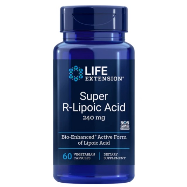 Life Extension Super R-Lipoic Acid 240mg Συμπλήρωμα με Άλφα Λιποϊκό...