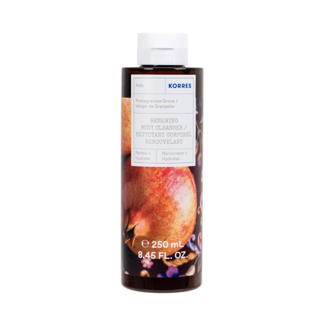 Korres Pomegranate Grove Αφρόλουτρο Ρόδι, 250ml